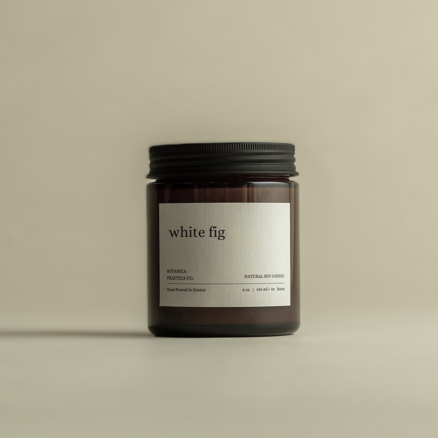 whitefig whitefigsoynaturalcandlewoodenwickamberglassjar